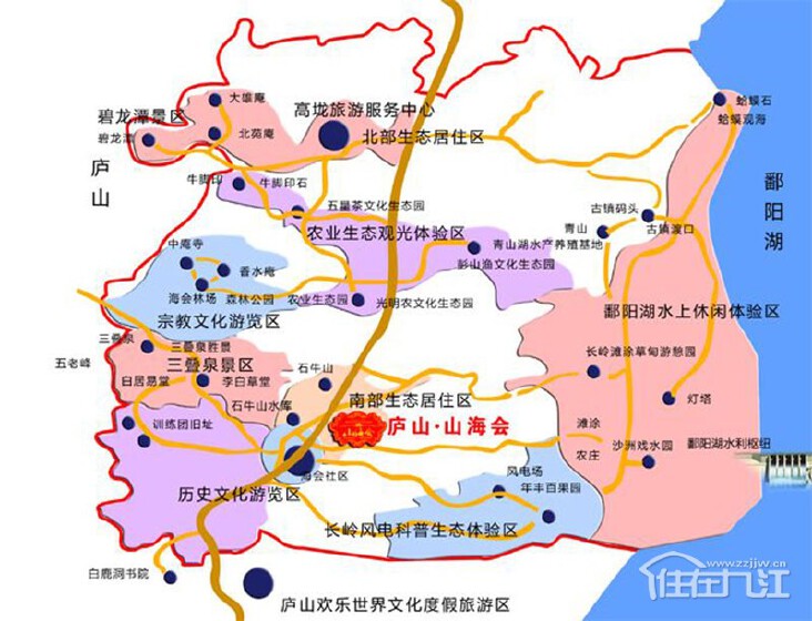 庐山东门旅游发展规划图